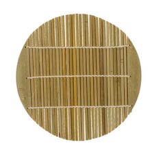 Round Bamboo Mat 7.75"