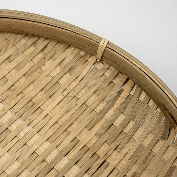 Image of Round Bamboo Matt 8.75" 4