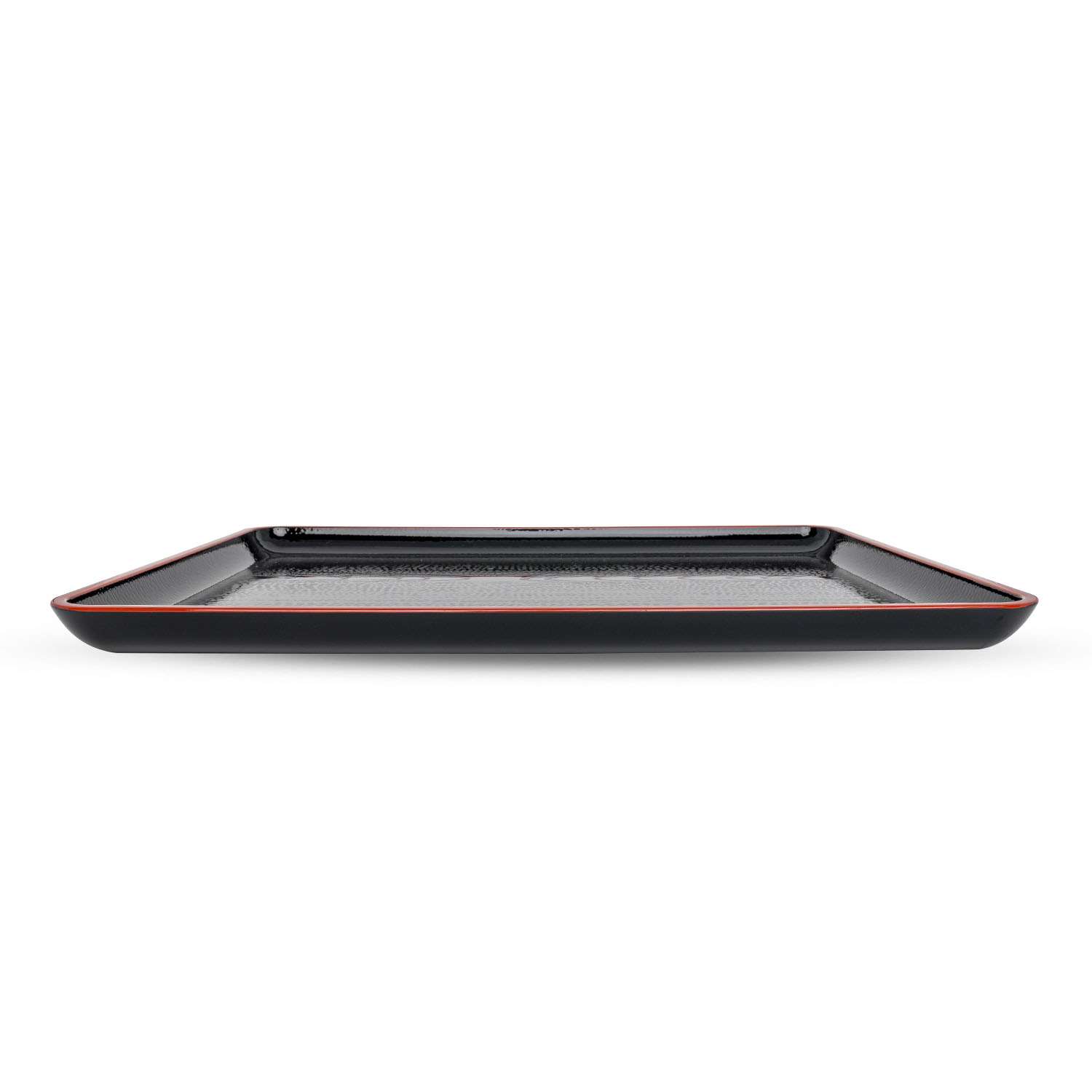 Black Rectangular Non-Slip Tray 13