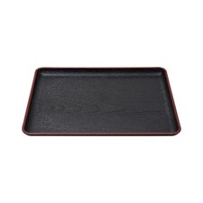 Rectangular Black Tray 13"