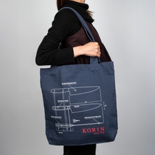 Korin Tote Bag - Charcoal Blue hover-image