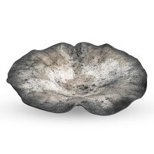Moon Surface Black Lotus Plate 10"