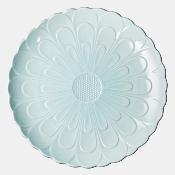 Image of Flower Petal Round Plate 14.5" 3