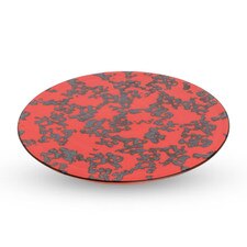 Shumon Flat Round Plate 8"