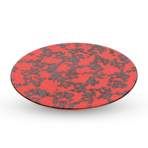 Image of Shumon Flat Round Plate 8" 1