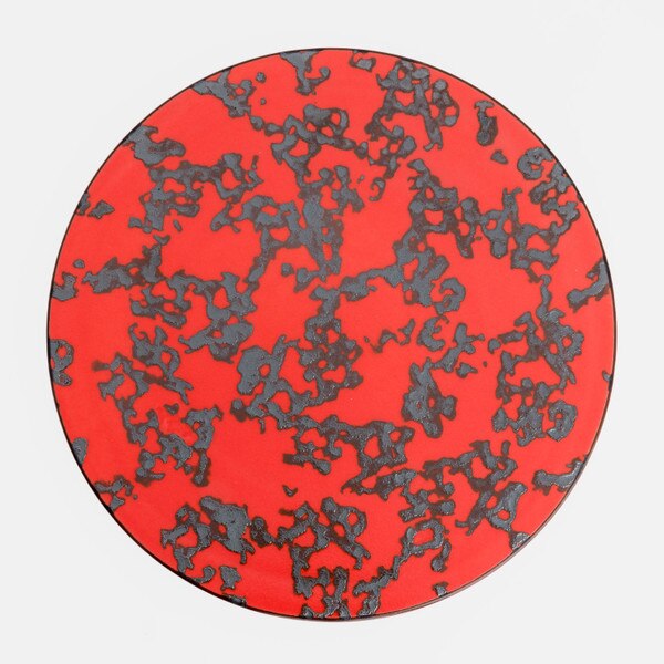 Image of Shumon Flat Round Plate 8" 3