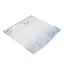 Hyhma Blue Square Plate 10.5"