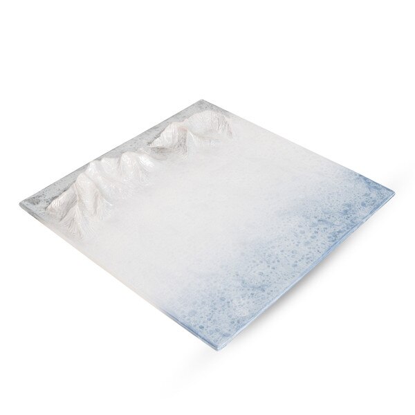 Image of Hyhma Blue Square Plate 10.5" 1