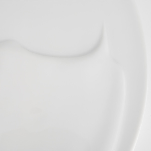 Image of Phase Fall White Flat Round Plate 11" 4