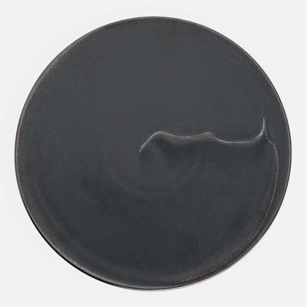 Image of Phase Fall Black Flat Round Plate 11" 3