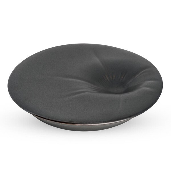 Image of Phase Fall Black Round Plate 11" 1