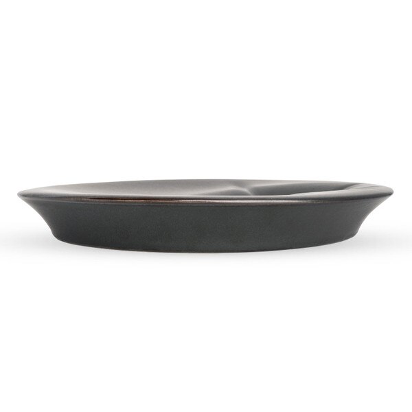 Image of Phase Fall Black Round Plate 11" 2