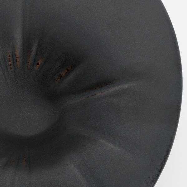 Image of Phase Fall Black Round Plate 11" 4