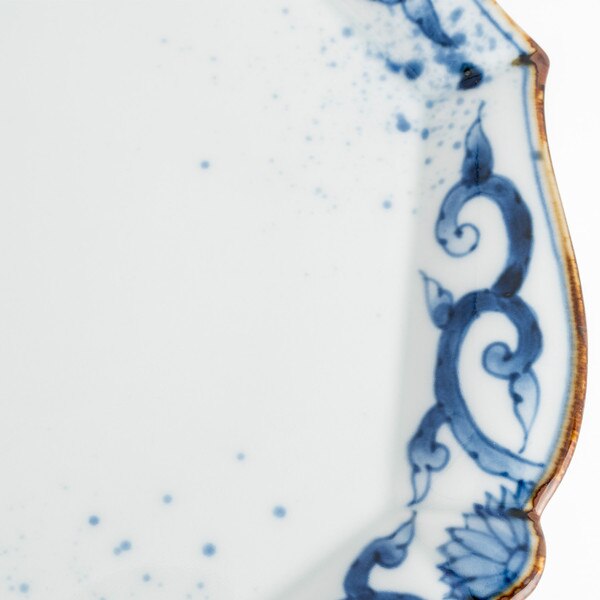 Image of Arita Rinka Round Plate 10.5" 4