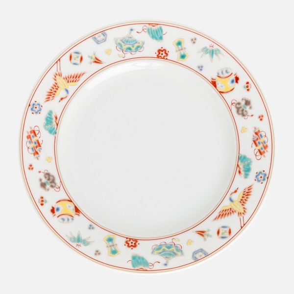 Image of Takara Zukushi Round Plate 8.25" 3