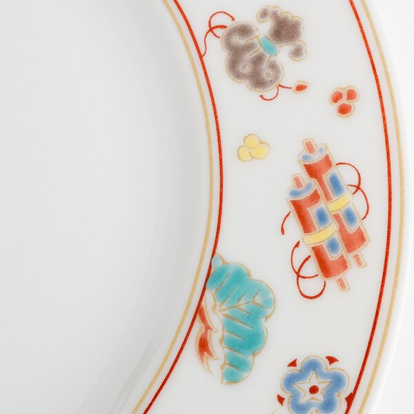 Image of Takara Zukushi Round Plate 8.25" 4