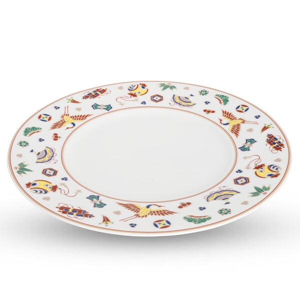 Image of Takara Zukushi Round Plate 11.25" 1
