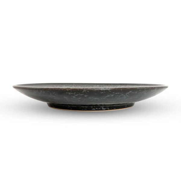 Image of Silver Granite Round Plate 10" 2