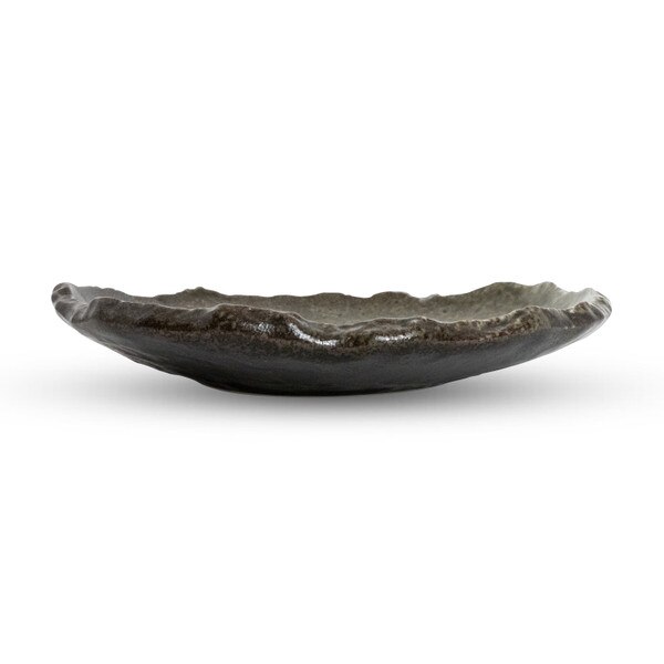 Image of Oribe Green Abstract Plate 10.5" 2