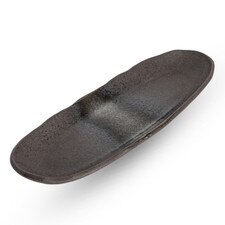 Yukimoya Slate Oval Plate 10.75"