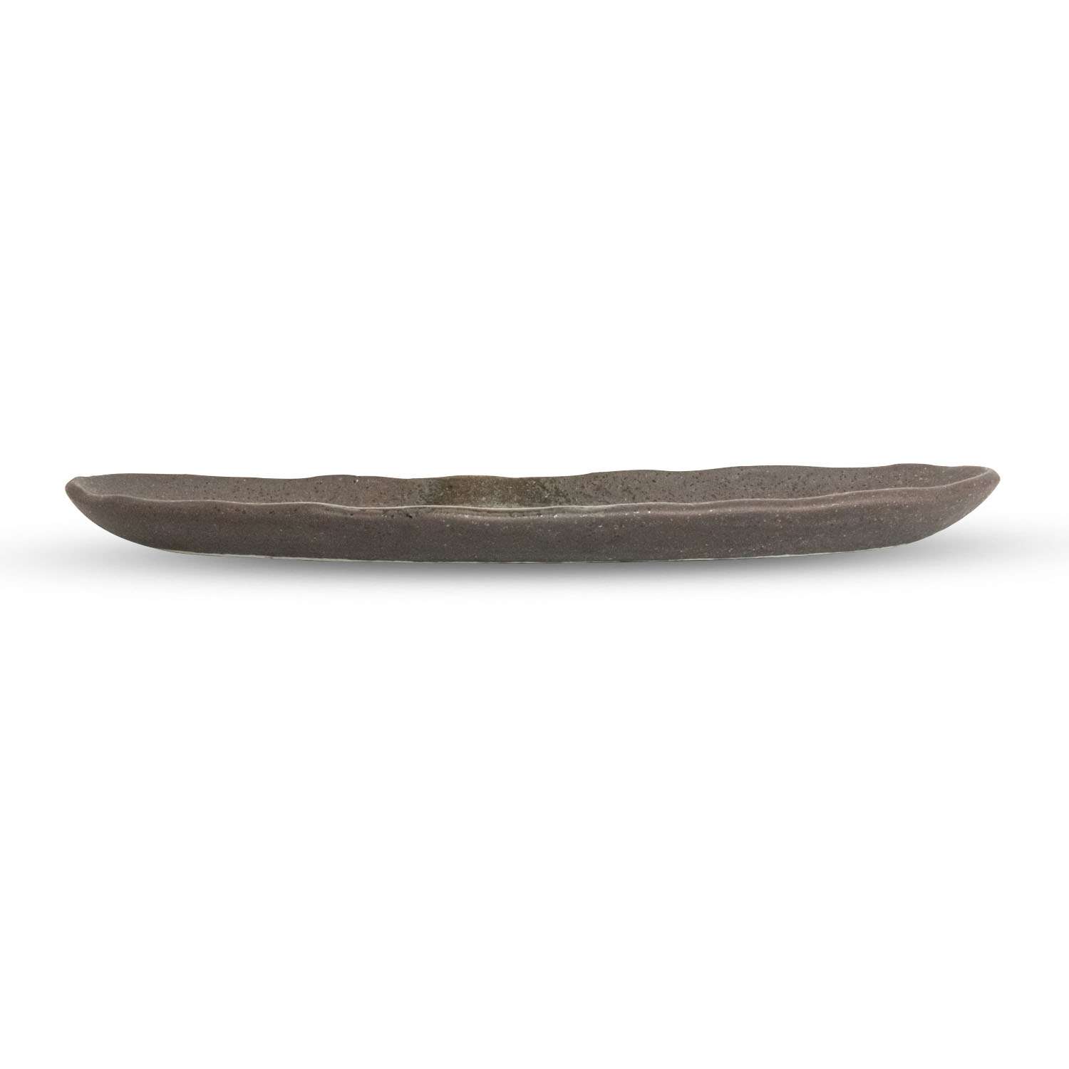 Yukimoya Slate Oval Plate 10.75