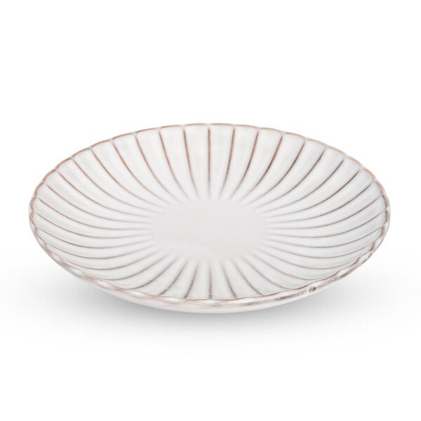 Image of Fuga White Round Plate 7.25" 1
