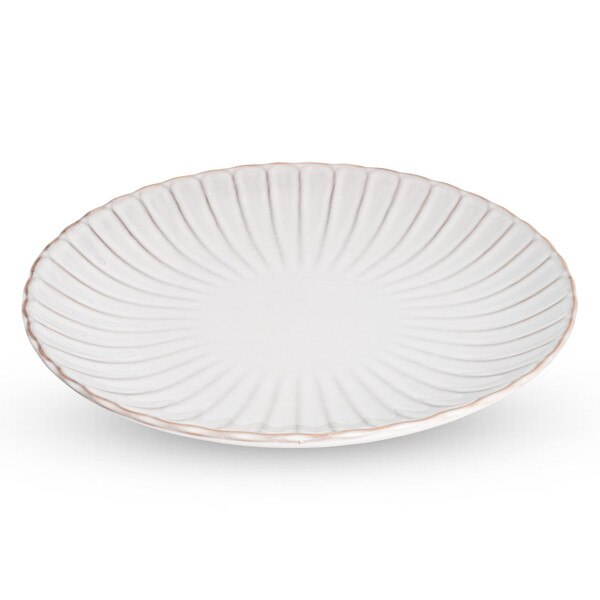 Image of Fuga White Round Plate 9.5" 1