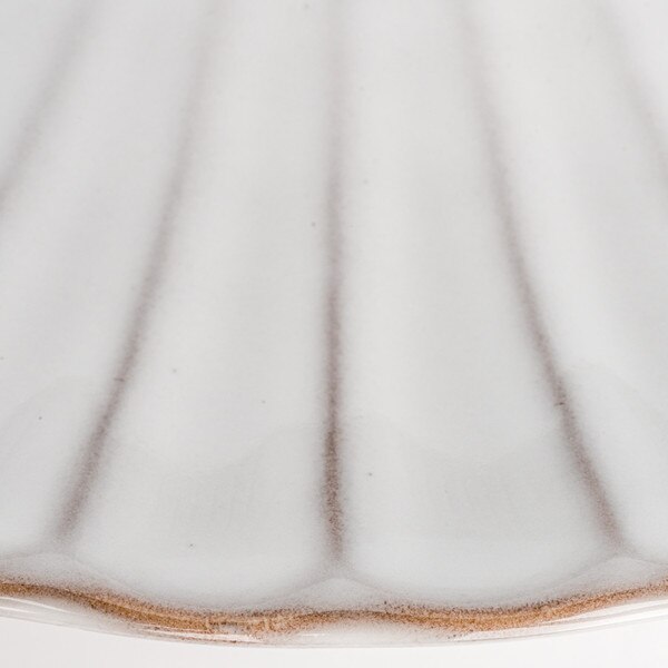Image of Fuga White Round Plate 9.5" 4