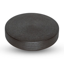 Charcoal Gray Round Plate 8.25"