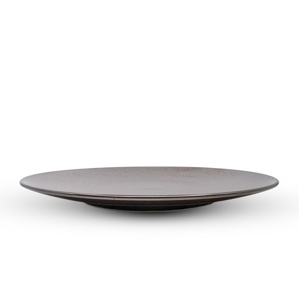 Image of Ginshu Metallic Red Round Plate 8.75" 2