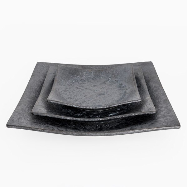 Image of Moon Rock Square Plate 9" 5