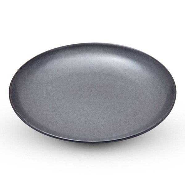 Image of Tessa Black Round Plate 9" 1