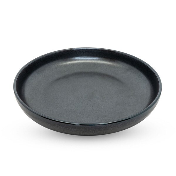 Image of Tessa Black Round Plate 8" 1