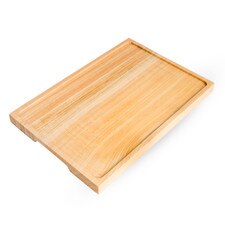 Wooden Base for Slate Black Rectangular Plate 11.5"