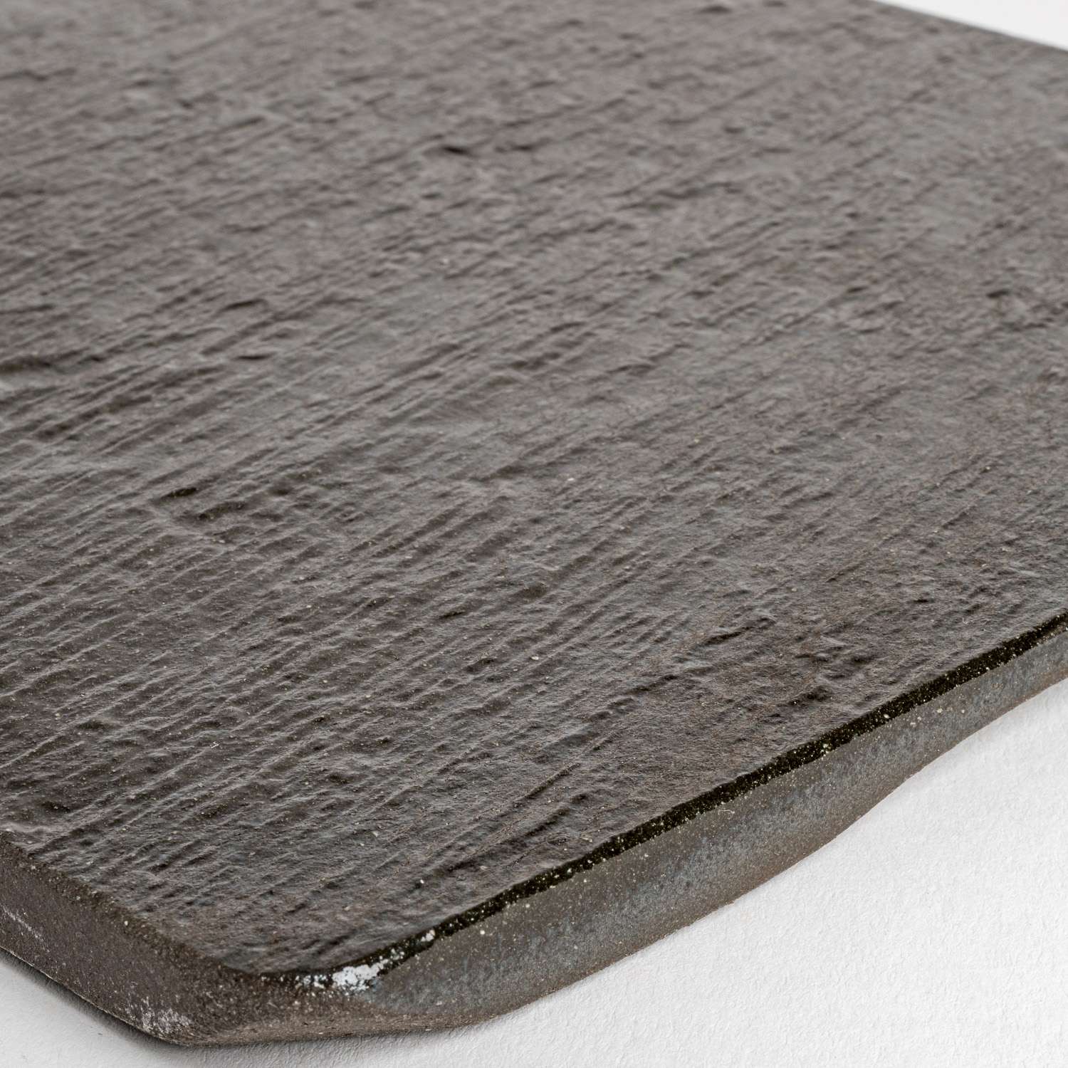 Slate Black Rectangular Plate 10.5