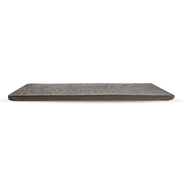 Image of Slate Black Rectangular Plate 9.5" 2