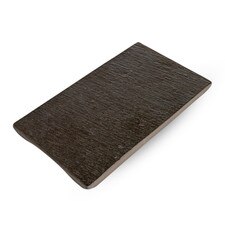 Slate Black Rectangular Plate 8.5"