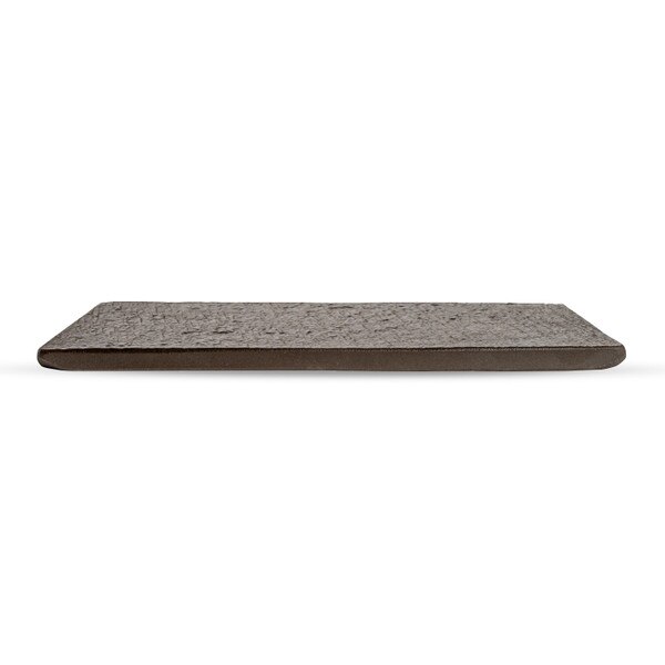 Image of Slate Black Rectangular Plate 8.5" 2