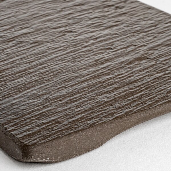 Image of Slate Black Rectangular Plate 8.5" 5