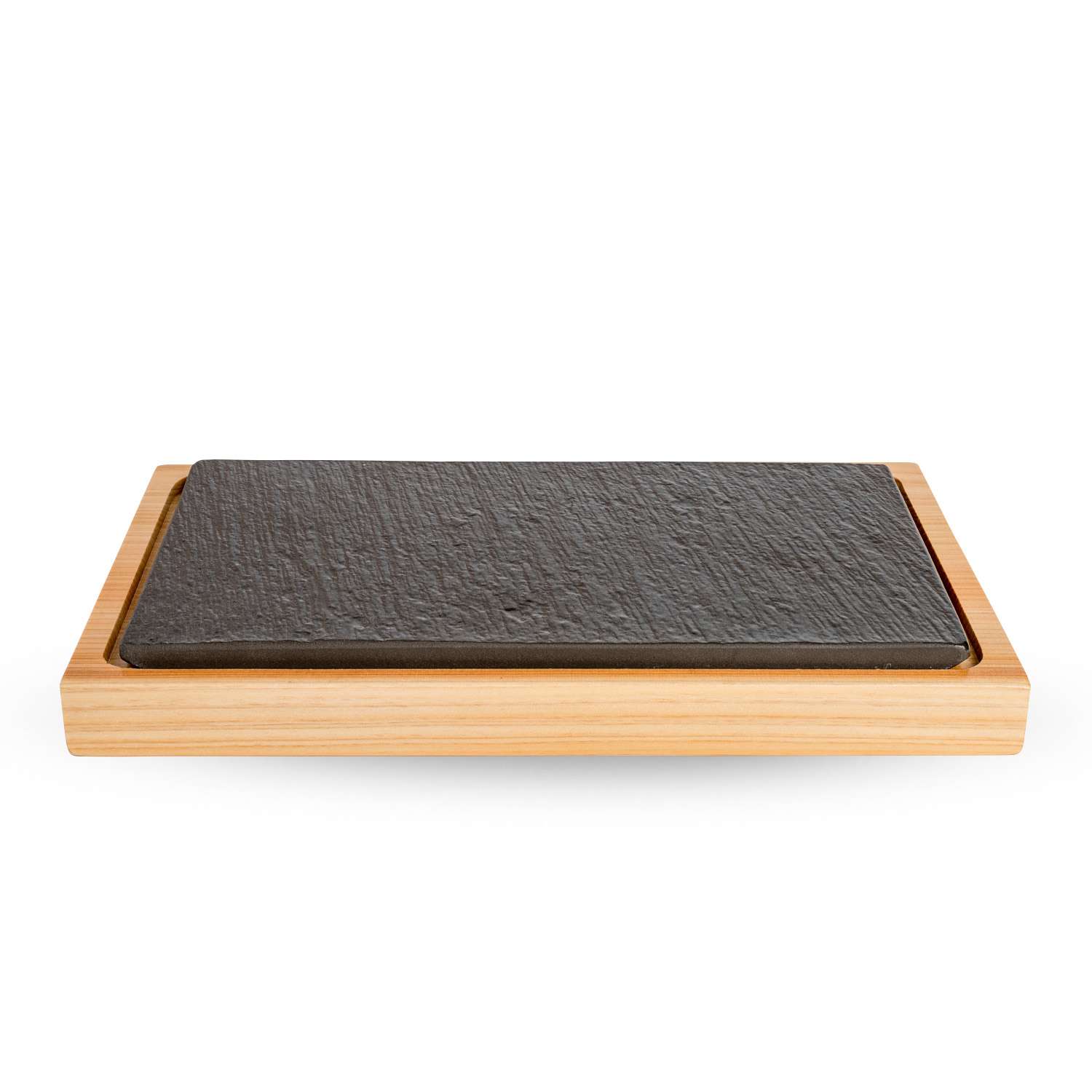 Slate Black Rectangular Plate 8.5
