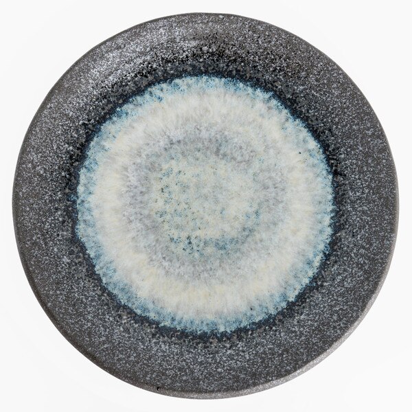 Image of Crater Blue Plate 9.5" 3
