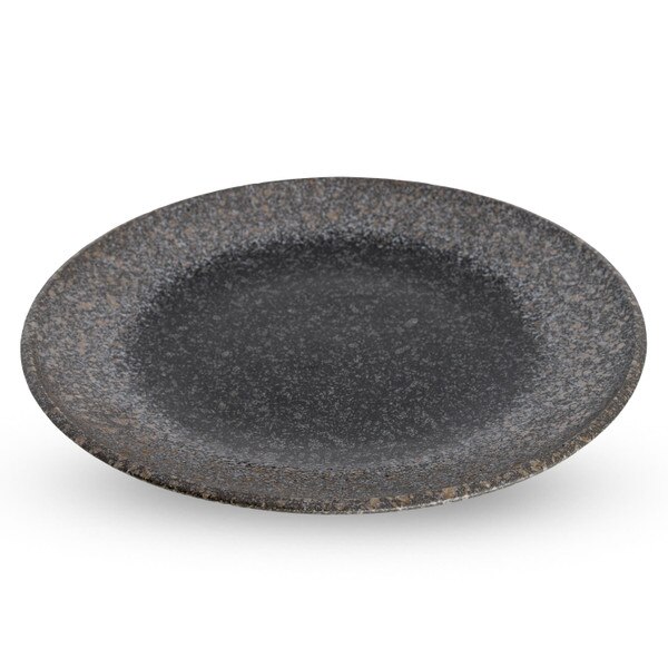 Image of Crater Black Plate 10" 1