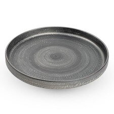 Shusetsu Silver Round Plate 10.25"