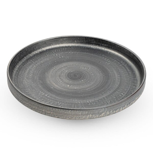 Image of Shusetsu Silver Round Plate 10.25" 1