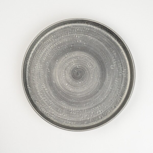 Image of Shusetsu Silver Round Plate 10.25" 2