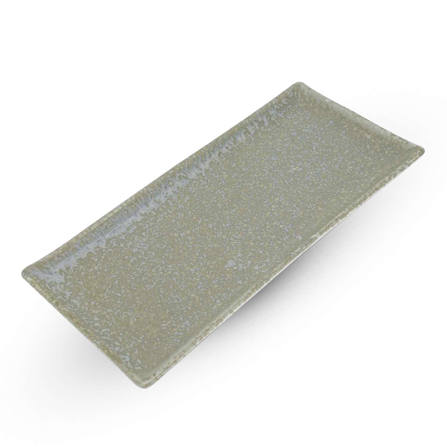 Zorba Blue Rectangular Plate 11.25