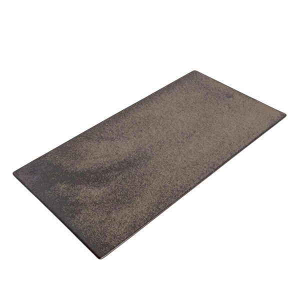 Image of Graphite Brown Rectangular Plate 10.75" 2