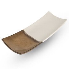 Kinsai White Rectangular Plate 11"