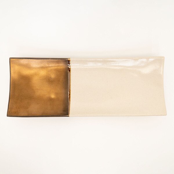Image of Kinsai White Rectangular Plate 11" 3