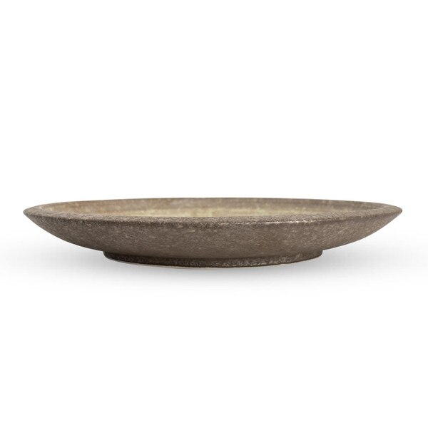 Image of Brown Nenrin Round Plate 9.75" 2